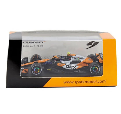 Spark - McLaren 2024 F1 Formula 1 Team MCL38 - #4 Lando Norris (Singapore GP Winner)