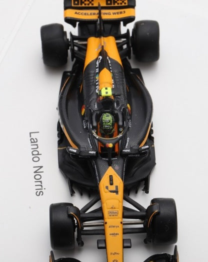 Spark - McLaren 2024 F1 Formula 1 Team MCL38 Constructors Champion - 2 Car Set - 1:64 Scale