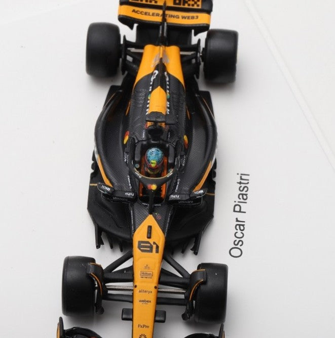 Spark - McLaren 2024 F1 Formula 1 Team MCL38 Constructors Champion - 2 Car Set - 1:64 Scale