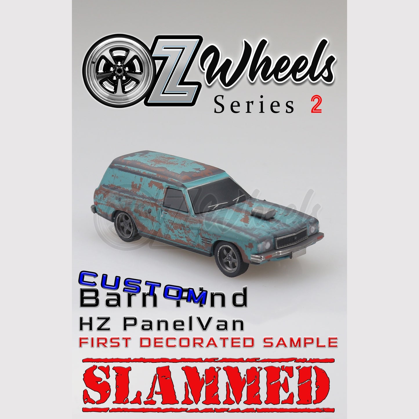 Oz Wheels - Series 2 - 'Barn Find' - Holden HZ Panel Van (Slammed)