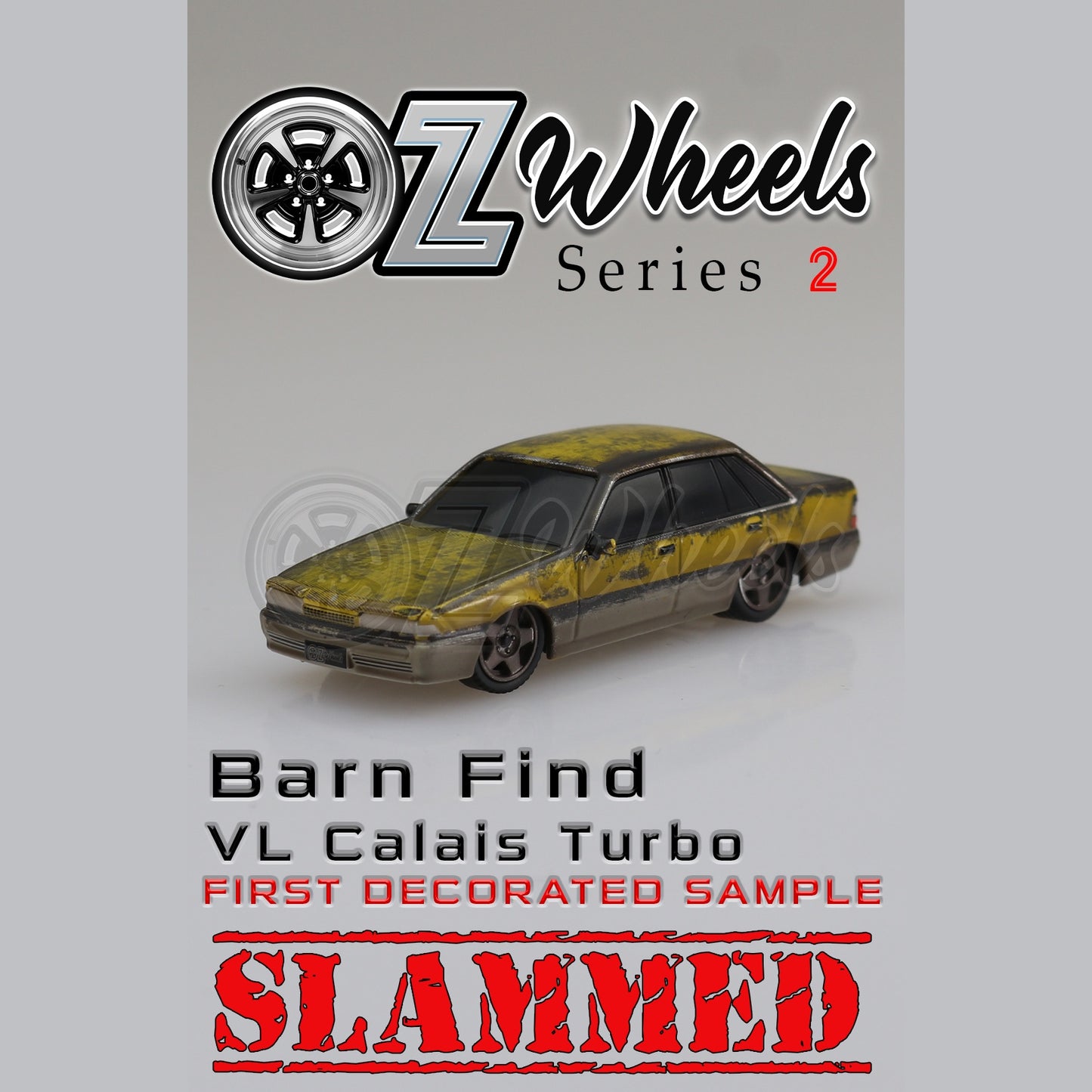 Oz Wheels - Series 2 - 'Barn Find' - Holden VL Calais Turbo (Slammed)