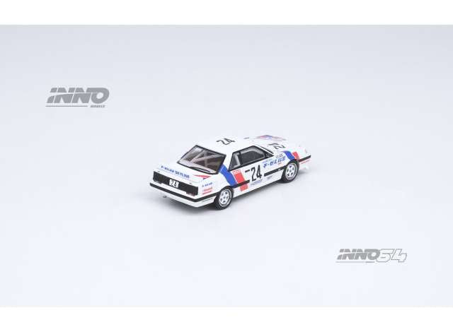 INNO64 - Nissan Skyline GTS-R (HR31) #24 'Diesel Kiki' JTC 1988 (White/Red/Blue)