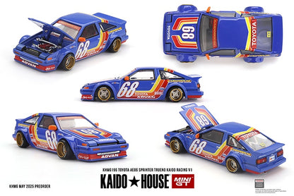MiniGT - Toyota AE86 Sprinter Trueno Kaido Racing V1