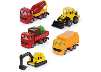 Siku - Construction Gift Play Set - Set of 5 Vehicles