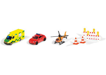 Siku - Rescue Gift Play Set - Set of 3 Vehicles + Accessories