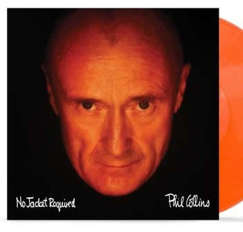 NEW - Phil Collins, No Jacket Required (Orange) LP