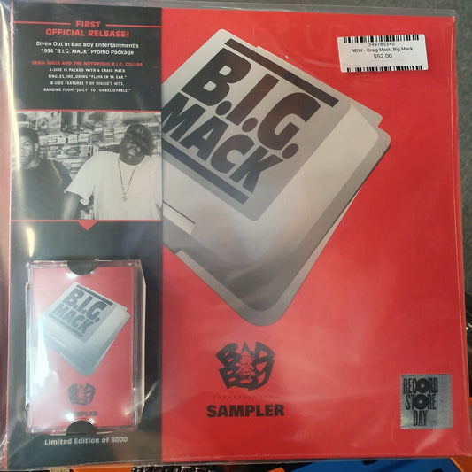 NEW - Craig Mack & The Notorious B.I.G. - B.I.G. MACK (original sampler)
