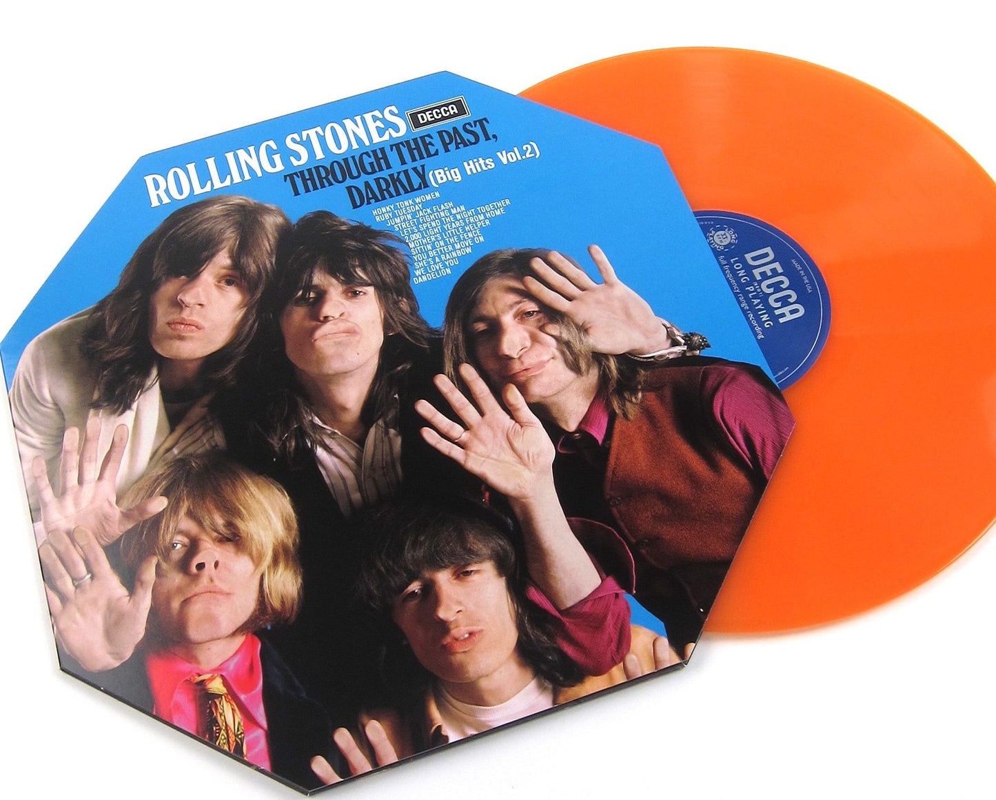 NEW - Rolling Stones (The), Through the Past Darkly Ltd Ed Orange LP