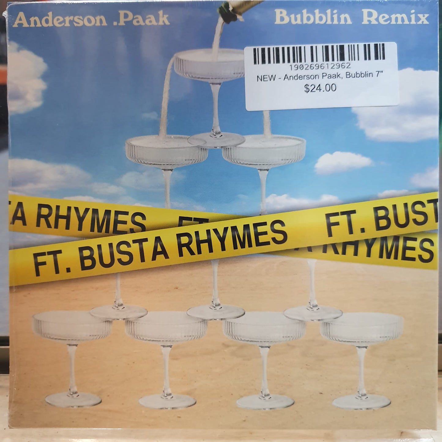 NEW - Anderson Paak, Bubblin 7"