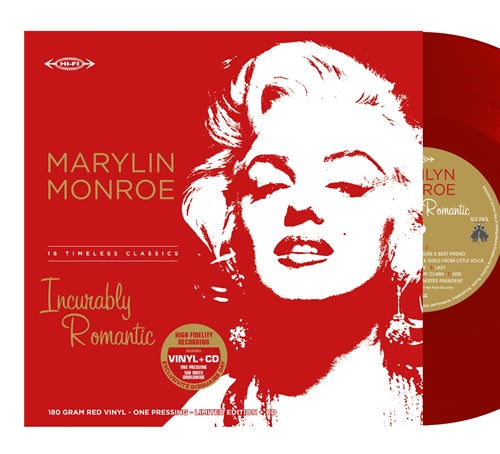 NEW - Marilyn Monroe, Incurably Romantic (Red) LP RSD