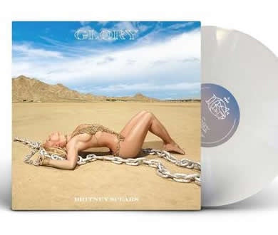 NEW - Britney Spears, Glory 2LP Clear White Vinyl