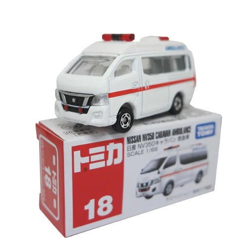 Takara Tomy Tomica - Nissan NV350 Caravan Ambulance #18