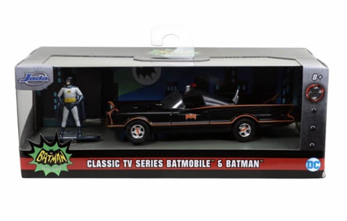 Batman 1966 Batmobile with Fig 1:32 Diecast Car