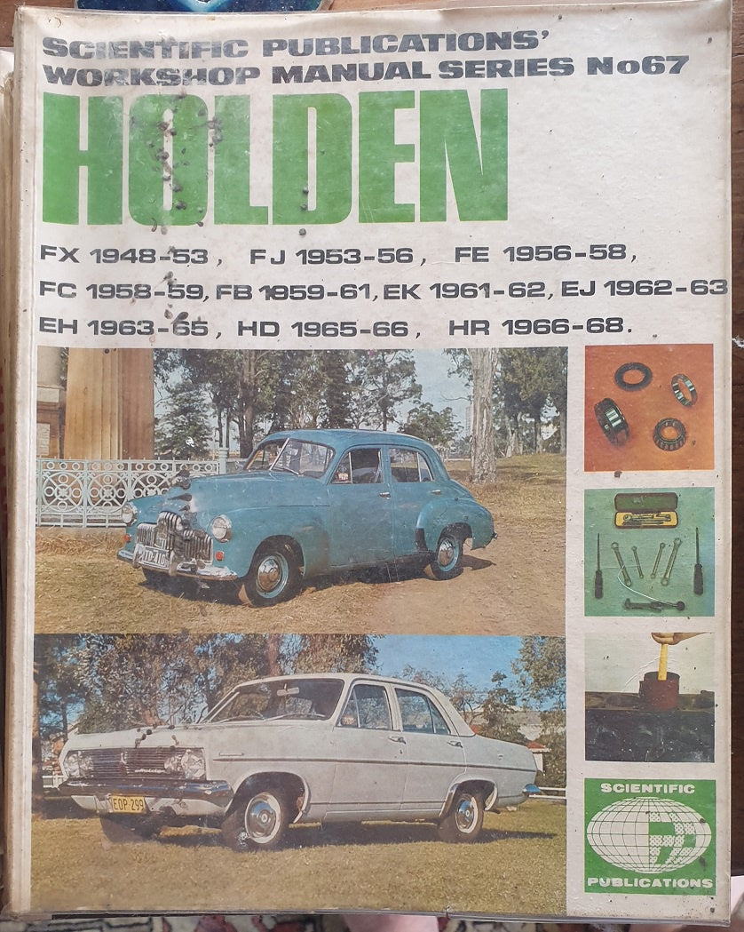 Scientific Publications Workshop Manual No. 67 Holden