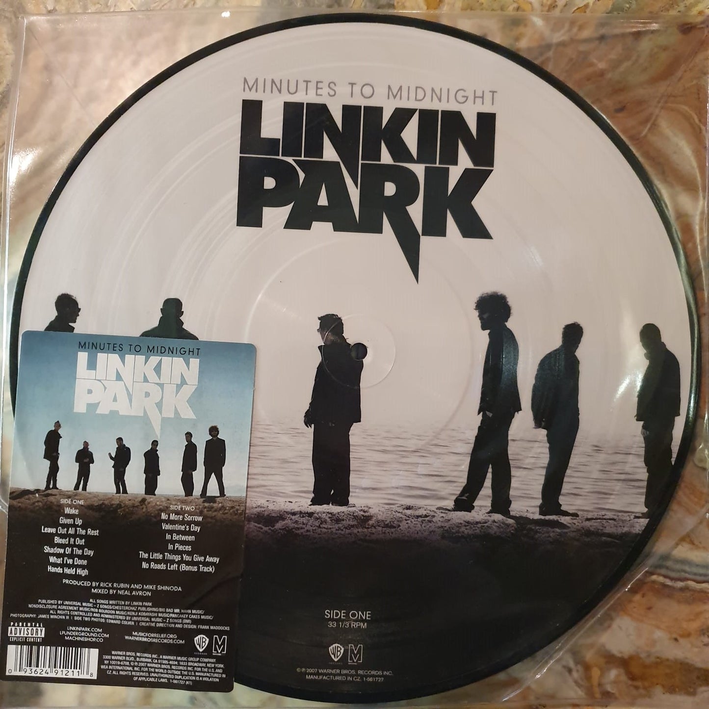 NEW - Linkin Park, MINUTES TO MIDNIGHT (PICTURE DISC)