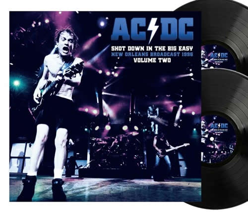 NEW - AC/DC, Shot Down in The Big Easy Vol.2 Ltd Black 2LP