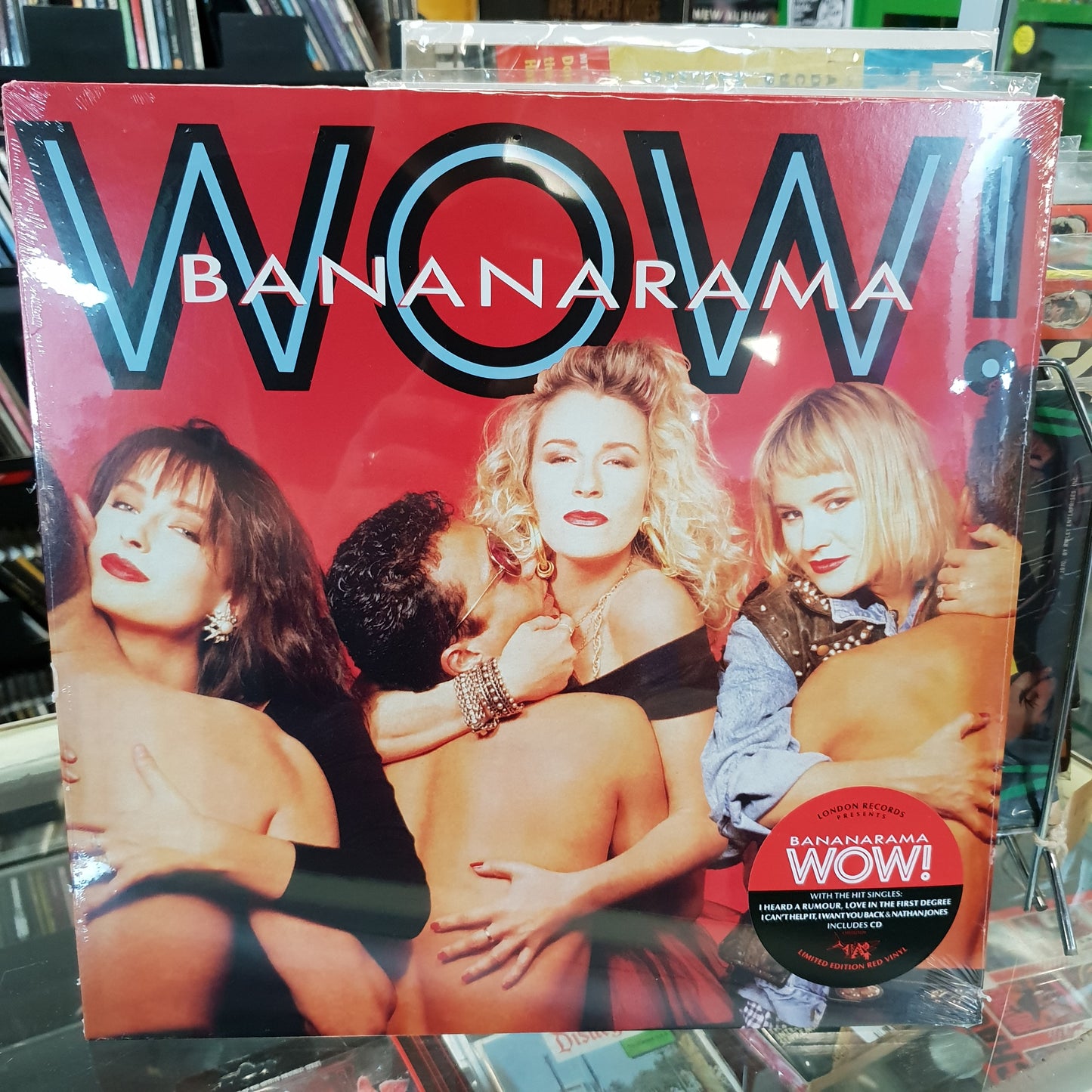 NEW - Bananarama, WOW Red LP