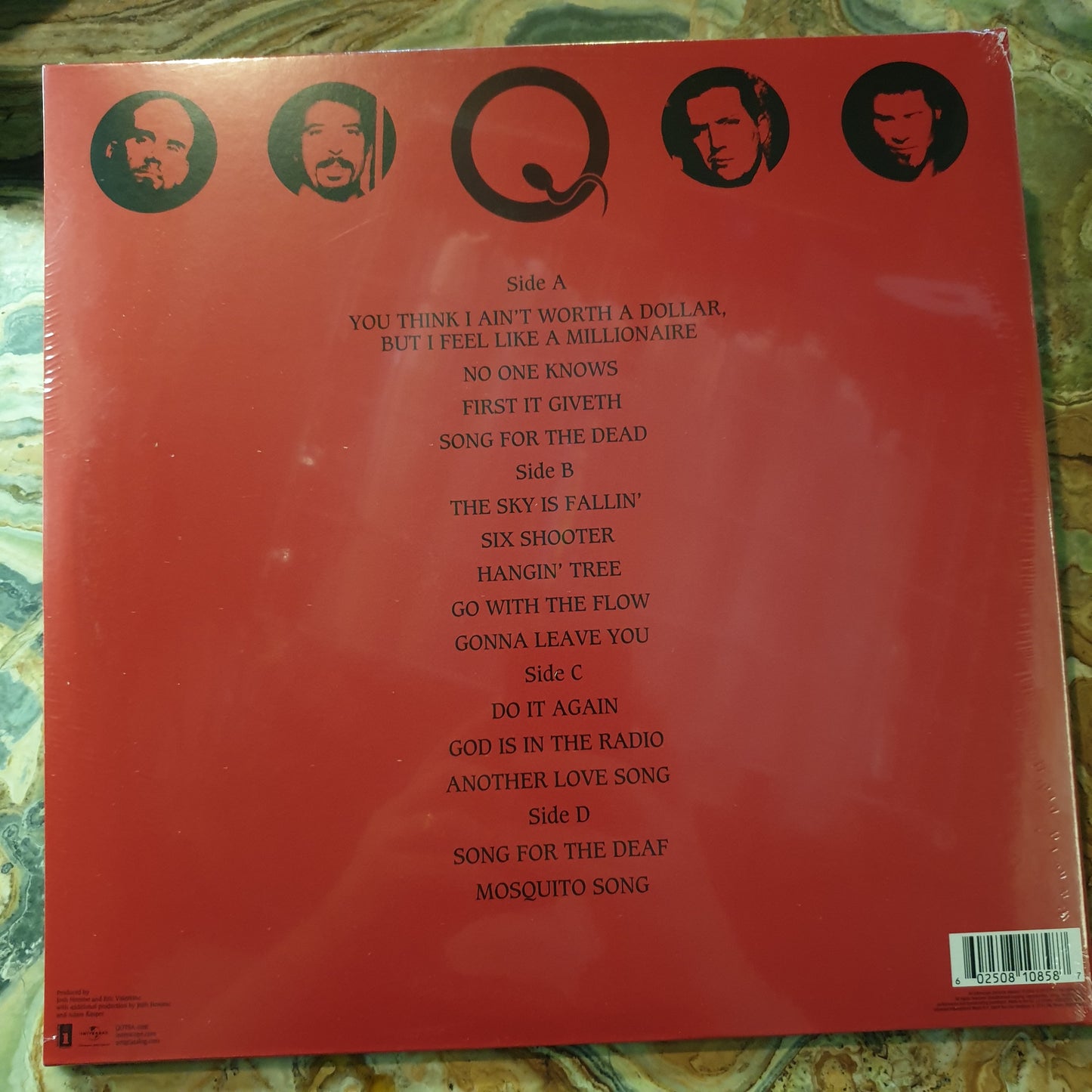 NEW - Queens of the Stone Age, Songs for the Deaf 2LP
