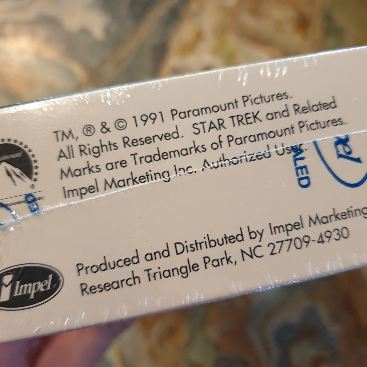 1991 Star Trek Series 2 Trading Cards Sealed Box (36)
