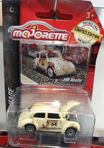 Majorette - Vintage VW Beetle Diecast Car - 1:64 Scale