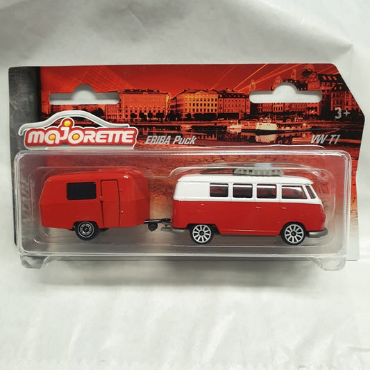 Majorette Vintage VW T1 Plus Eriba Puck