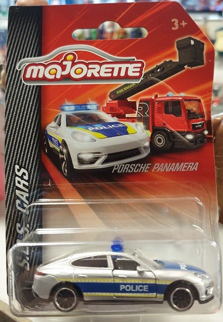 Majorette - SOS Cars - Porsche Panamera 'Police' Diecast Car