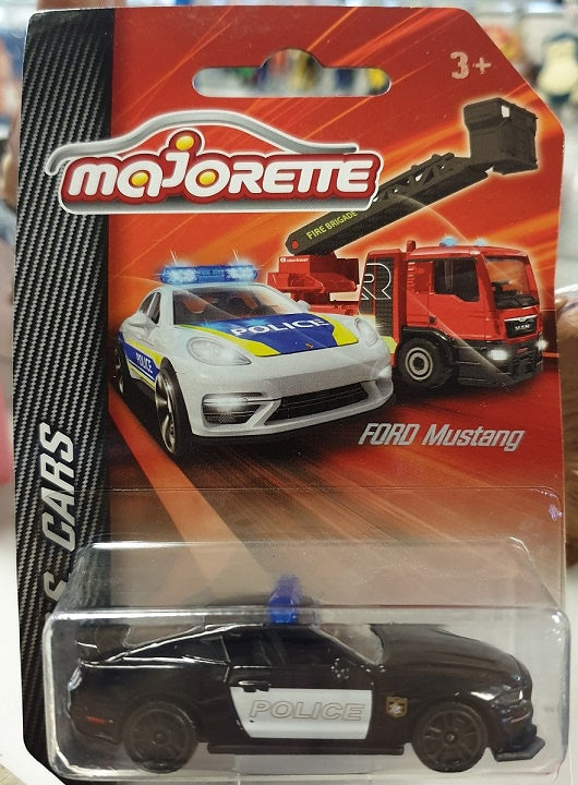 Majorette - SOS Cars - Ford Mustang 'Police' Diecast Car