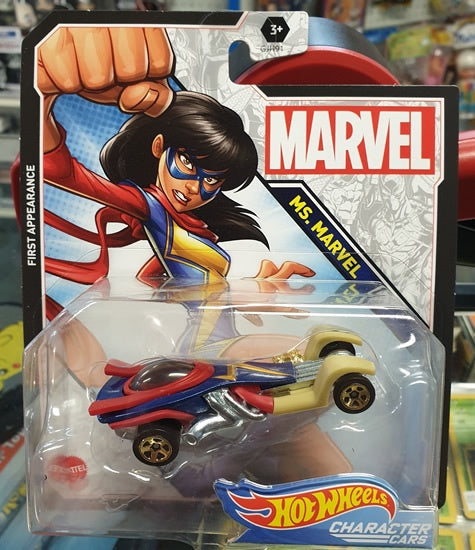 Hot Wheels Character Cars - Marvel - Ms Marvel