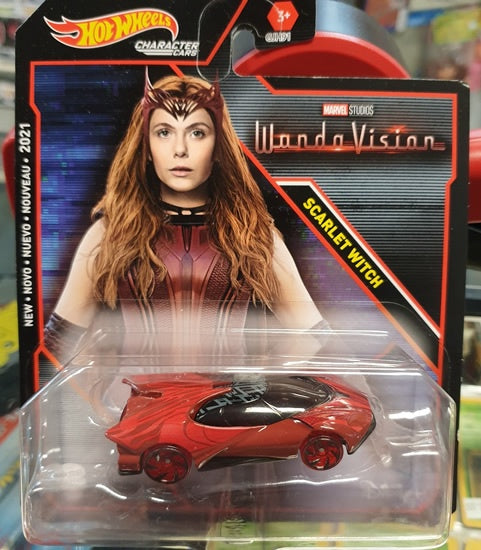 Hot Wheels Character Cars - Marvel - Wanda Vision - Scarlet Witch