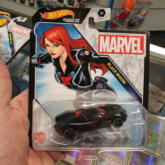 Hot Wheels Character Cars - Marvel - Black Widow
