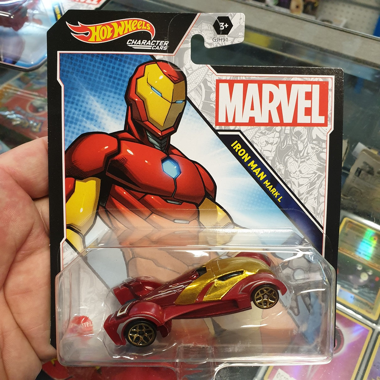 Hot Wheels Character Cars - Marvel - Iron Man Mark L