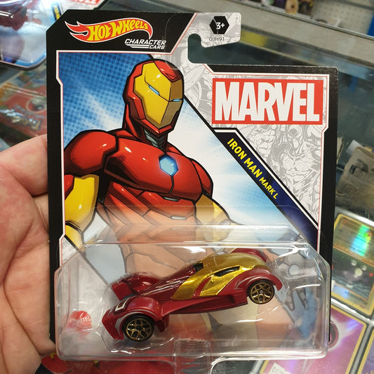 Hot Wheels Character Cars - Marvel - Iron Man Mark L