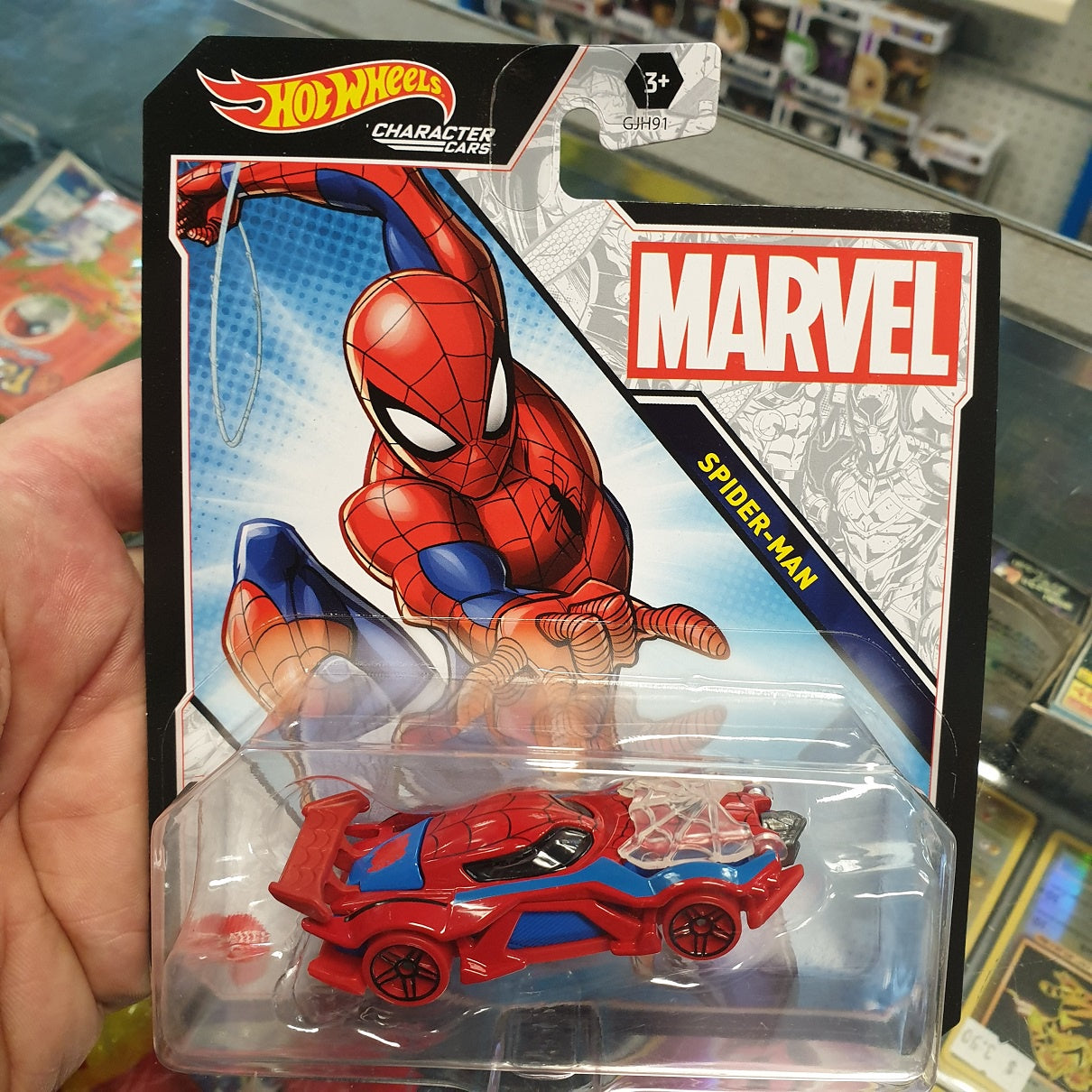Hot Wheels Character Cars - Marvel - Spiderman