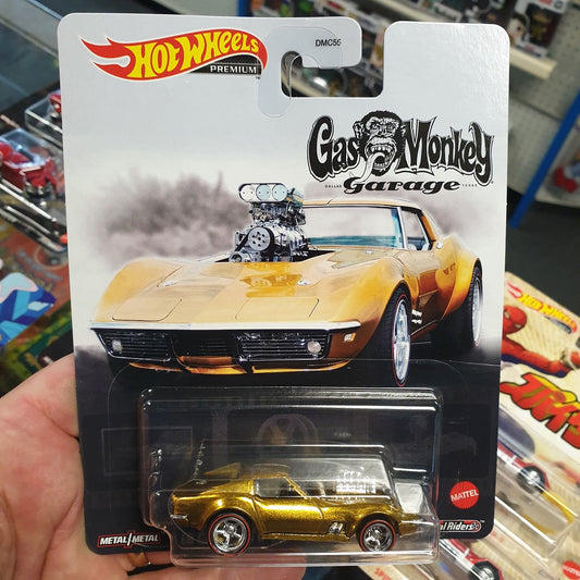 Hot Wheels Premium - Gas Monkey Garage - 1968 Corvette