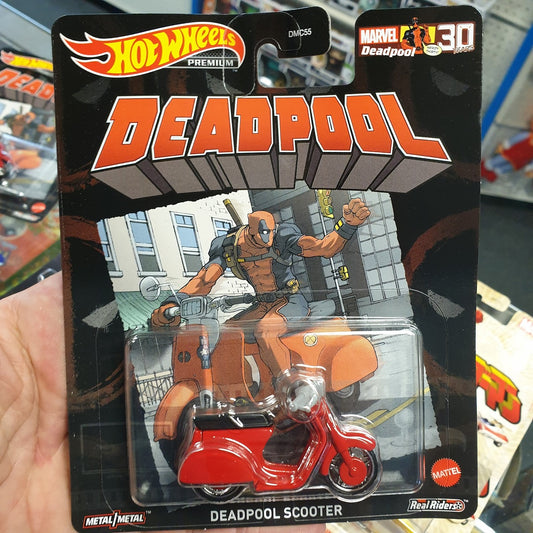 Hot Wheels Premium - Deadpool - Deadpool Scooter