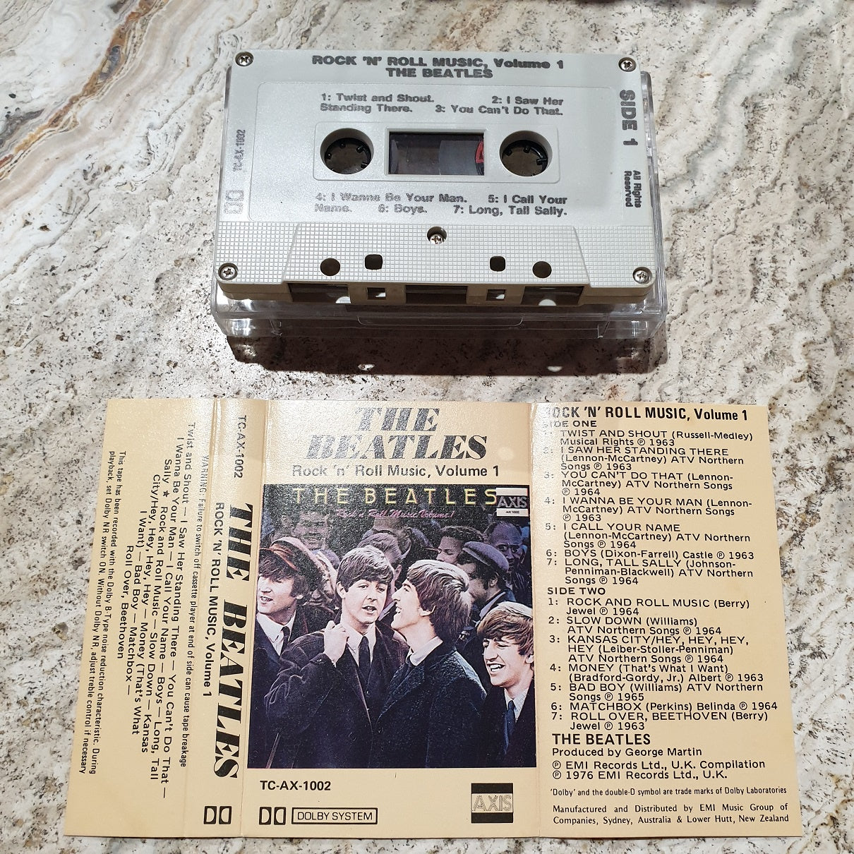 Beatles (The), Rock 'n' Roll Music: Vol 1 Cassette