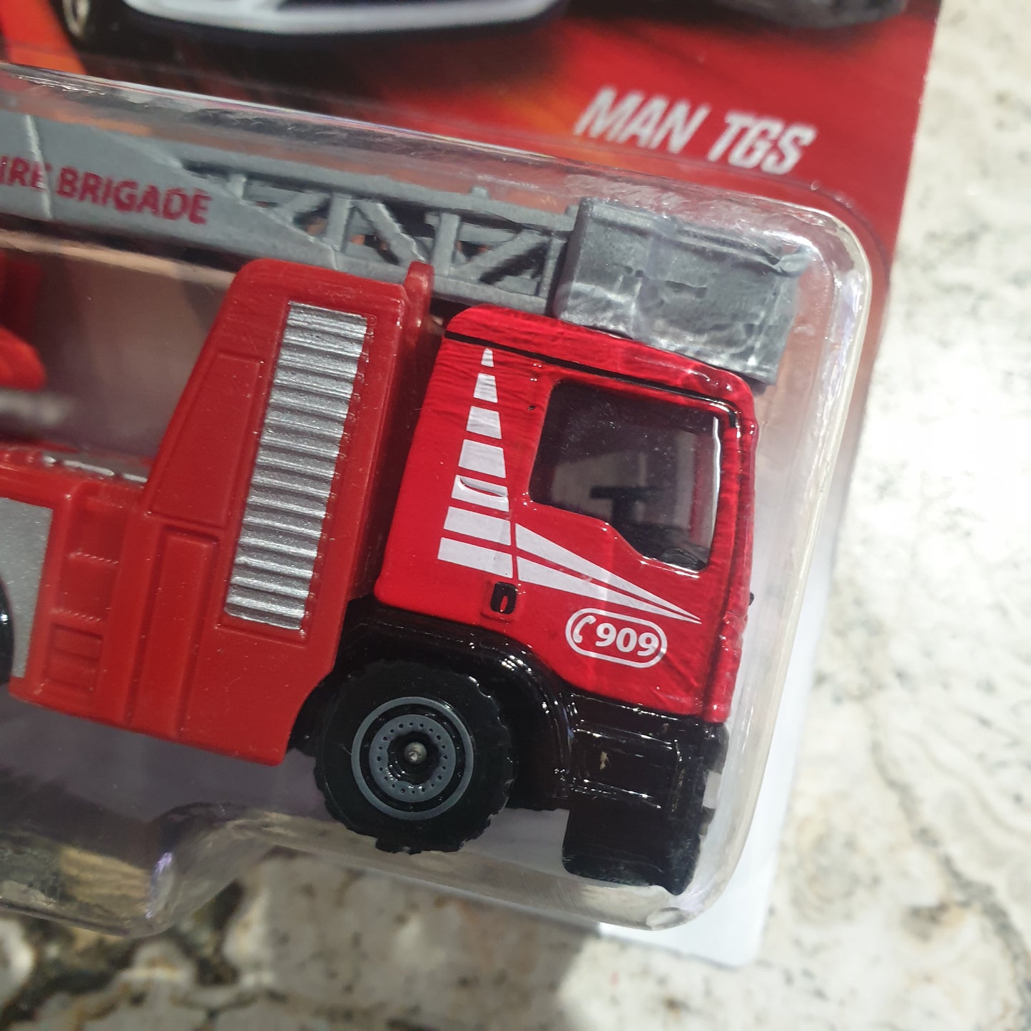Majorette - SOS Cars - MAN TGS Fire Brigade (909) Truck Diecast Car