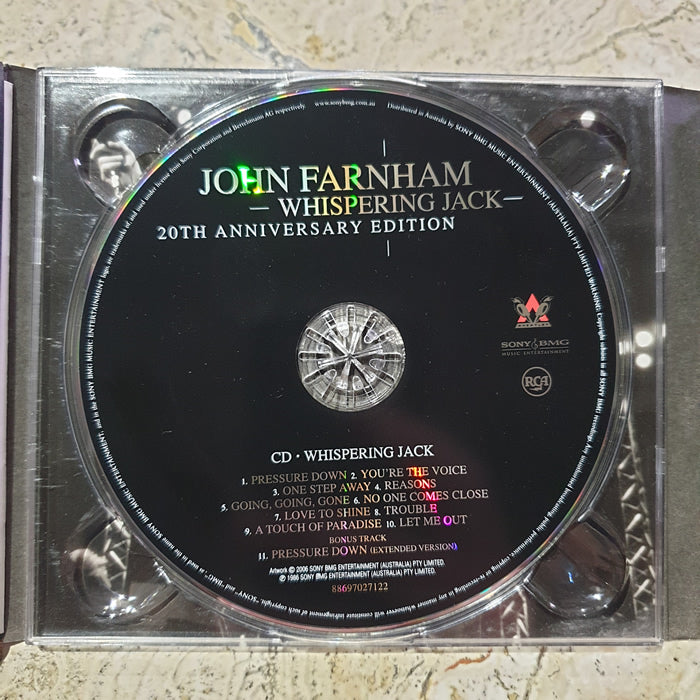 CD - John Farnham, Whispering Jack: 25th Anniversary (CD / DVD)
