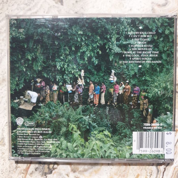 CD - Paul Simon, The Rhythm Of The Saints (Single CD)