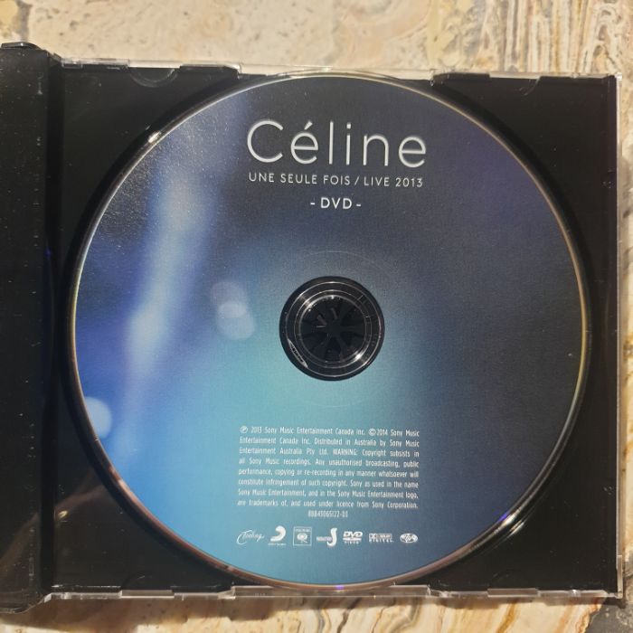 CD - Celine Dion, Une Seule Fois Live 2013 (2CD/DVD)