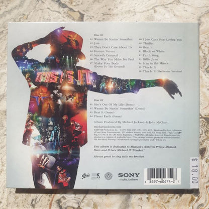 CD - Michael Jackson, This Is It (2CD)