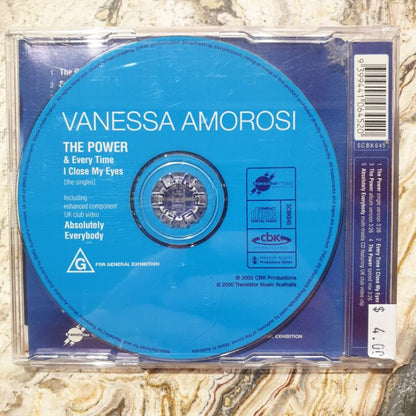 CD - Vanessa Amorosi, The Power (Single CD)