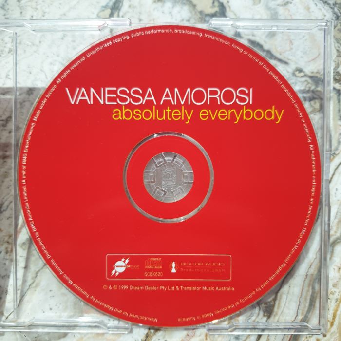 CD - Vanessa Amorosi, Absolutely Everybody (Single CD)