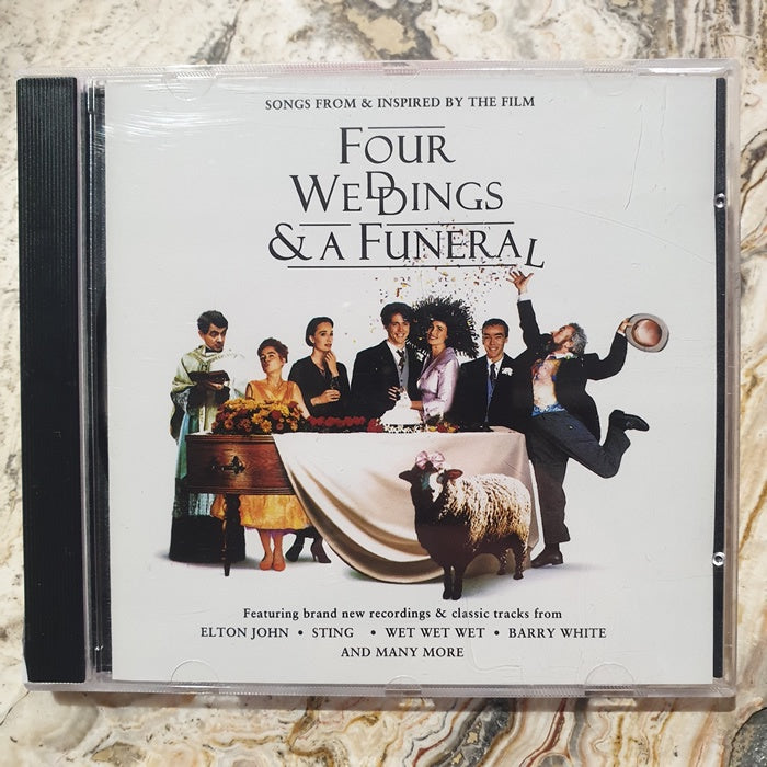 CD - Soundtrack, Four Weddings And A Funeral:  Songs From And Inspired By The Film (Single CD)