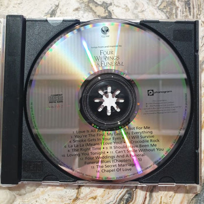CD - Soundtrack, Four Weddings And A Funeral:  Songs From And Inspired By The Film (Single CD)