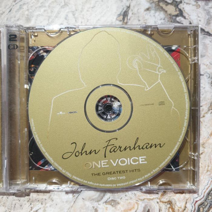 CD - John Farnham, One Voice: The Greatest Hits (2CD)