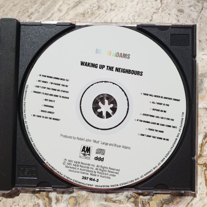 CD - Bryan Adams, Waking Up The Neighbours (Single CD)