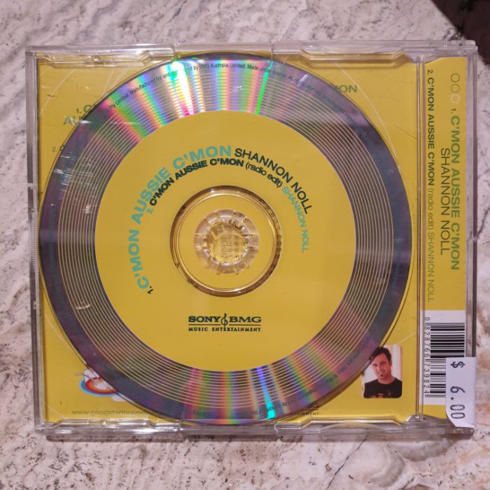 CD - Shannon Noll, C'Mon Aussie C'Mon (Single CD)