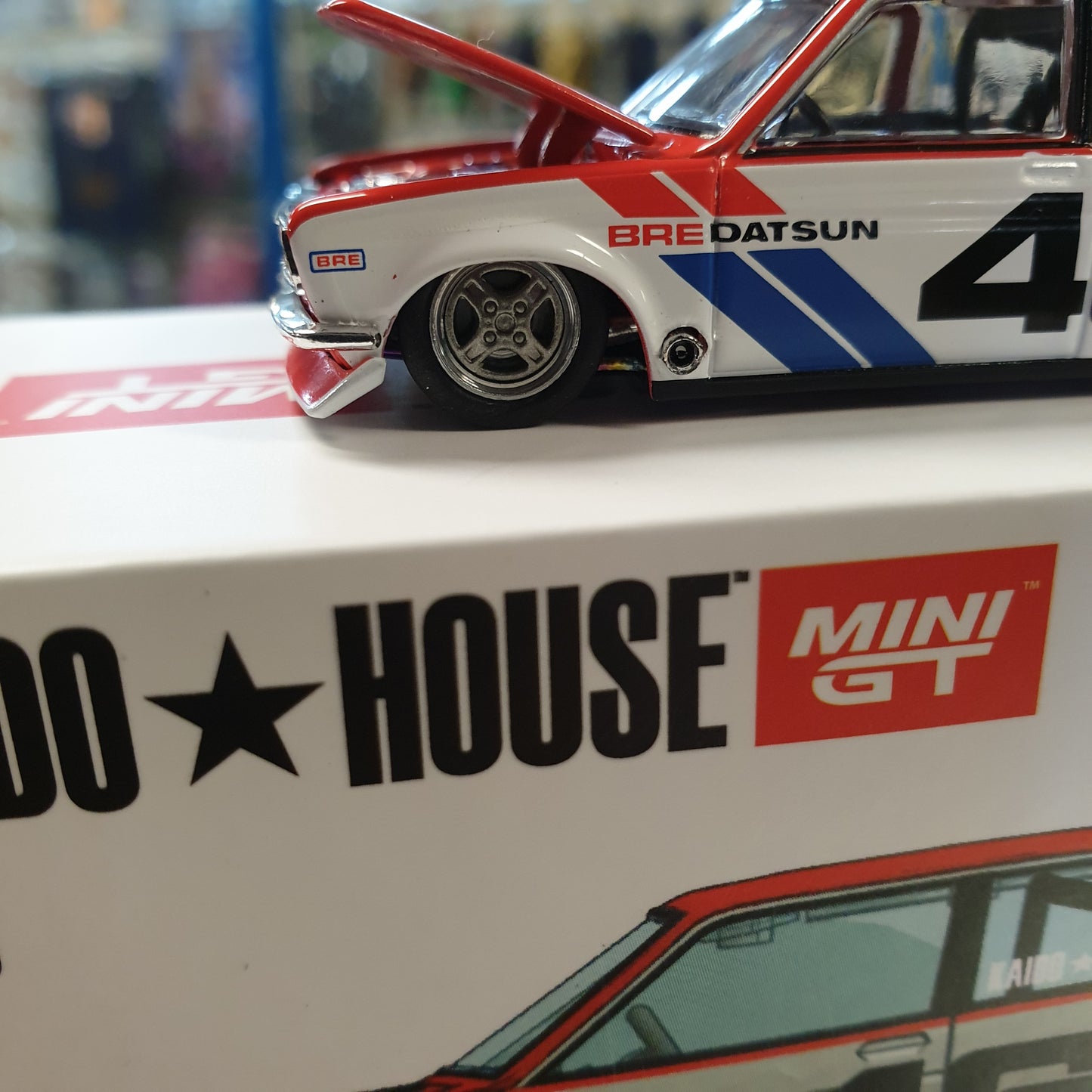 MiniGT - KAIDO House Datsun 510 Pro Street BRE510 V1