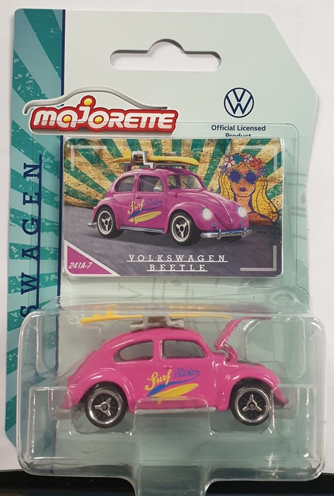 Majorette - Volkswagen Premium Cars - VW Beetle - Pink - (241A-7)